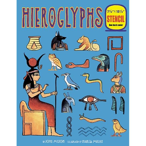 Amazon.com: Fun with Hieroglyphs: 24 Rubber Stamps, Hieroglyph